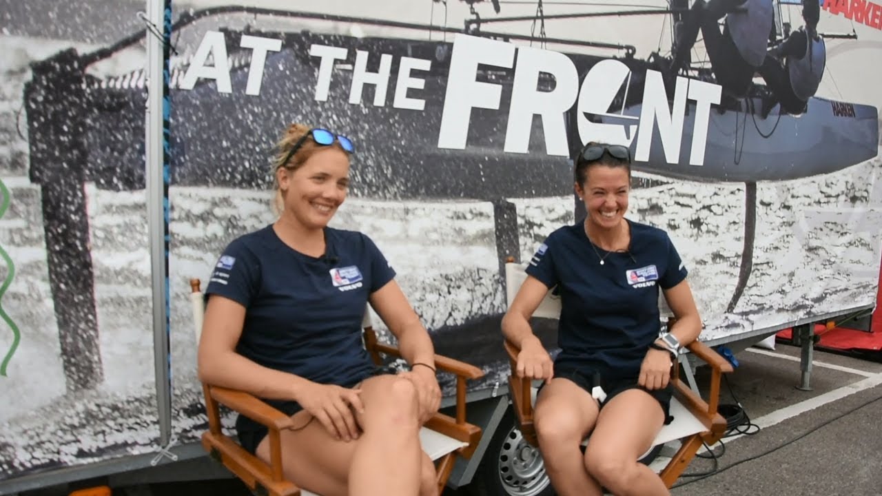 Sophie Weguelin & Sophie Ainsworth Interview - 2018 Hempel Sailing World Championships