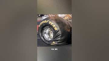 Drag Race Car Tires Wrinkles? 🤔