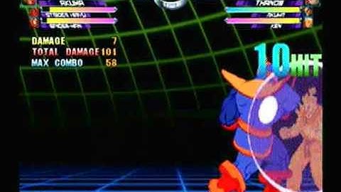 MvC2: Thanos 100% combo (on Akuma)