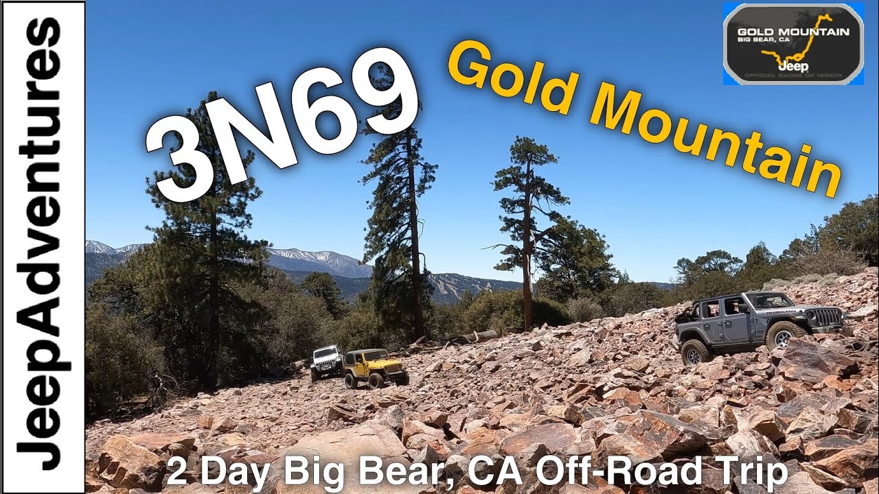 OffRoading 3N69 Gold Mountain in Big Bear Ca Trail Review 4k YouTube