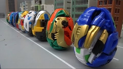 헬로카봇 쿵 10대 알 공룡 로봇 변신 장난감 놀이 Hello Carbot Kung 10 Eggs Dinosaur Robot Transformation Toys Play