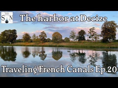 The end of our journey at the harbor of Decize. Traveling French Canals Ep.20