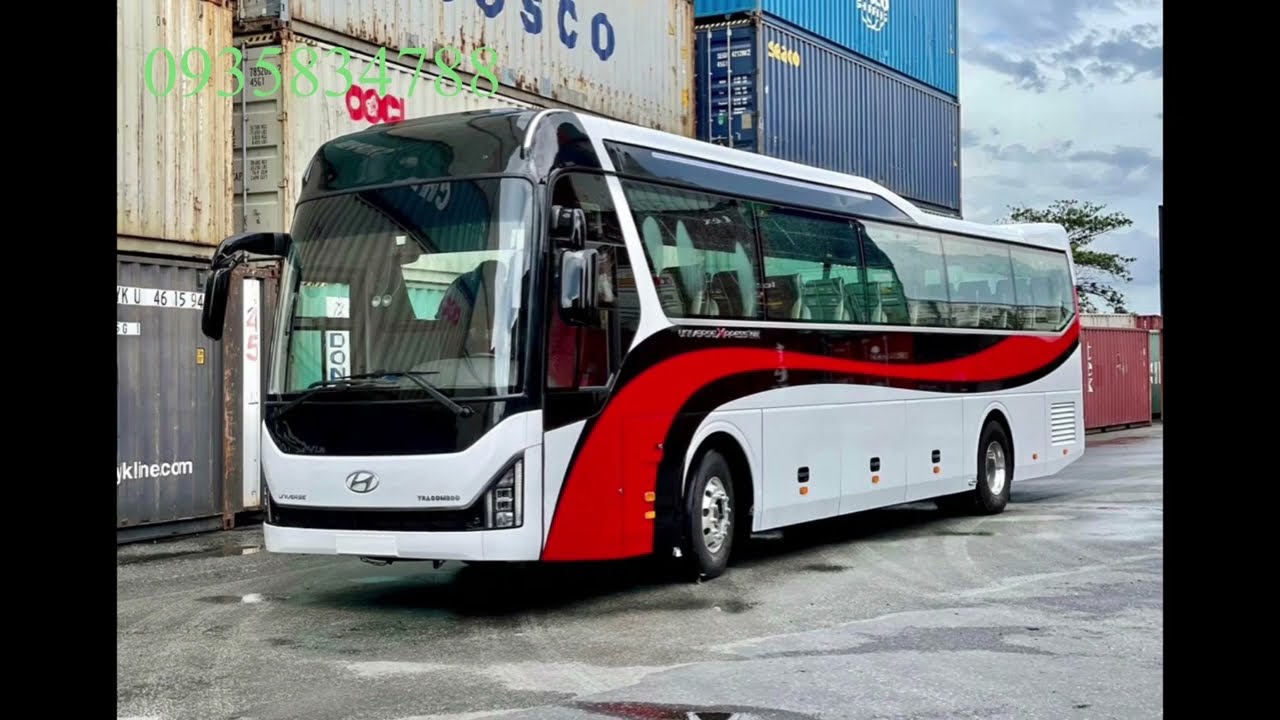 Xe 47 chỗ Tracomeco đời 2022 New Universe, hành trình... - youtube
