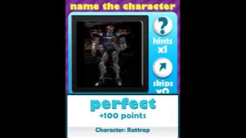 Quizcraze characters game answers level 25