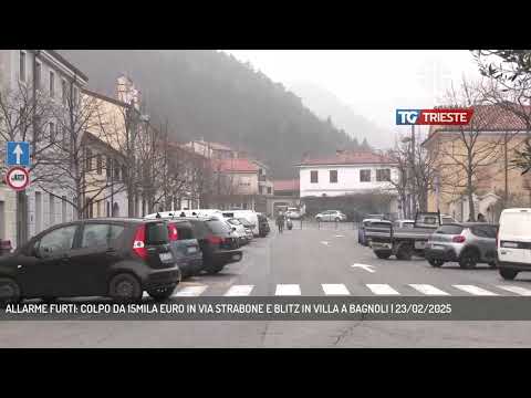 ALLARME FURTI: COLPO DA 15MILA EURO IN VIA STRABONE E BLITZ IN VILLA A BAGNOLI | 23/02/2025