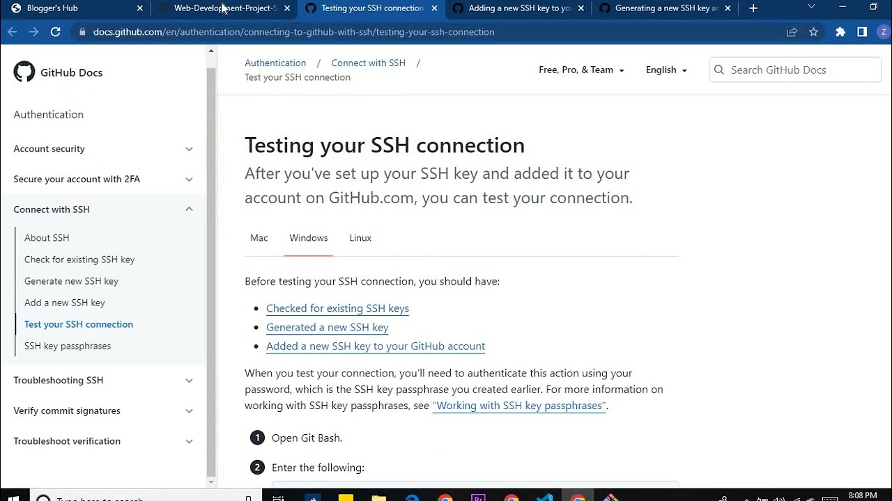 How to push code in Github