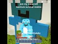 #minecraft #bedrock #realms #fun #mcpvp #mc #smp #mcpvp #survival