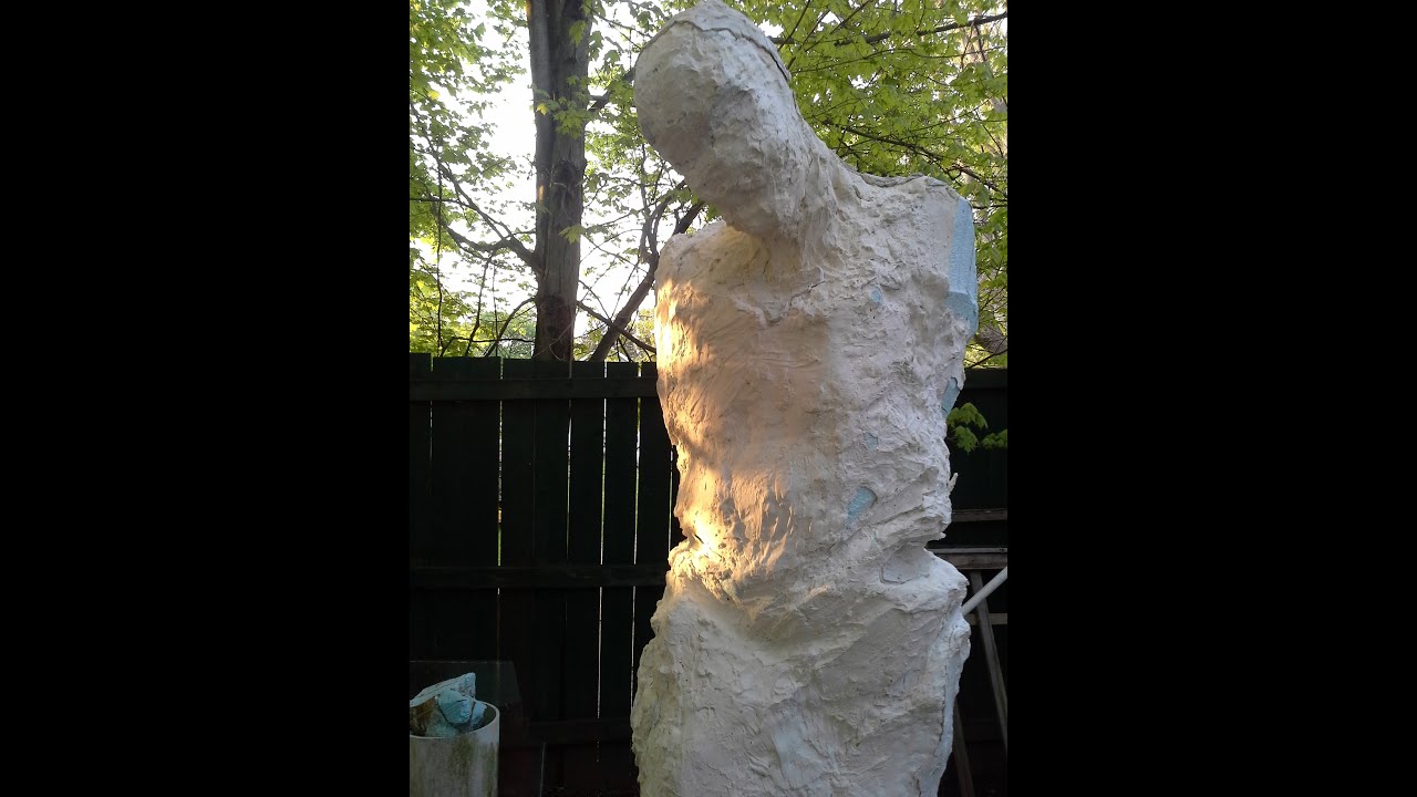 Sculpting With Plaster 2 Foam Insulation Construction YouTube
