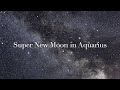SUPER NEW MOON IN AQUARIUS | PLANETARY ASPECTS, SHADOW WORK, MAGICK &amp; RITUALS | JAN 21ST 2023
