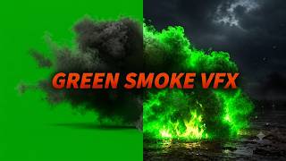 Toxic Green Smoke Burst VFX | Cinematic Effects Collection