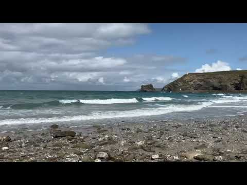 Portreath Beach, Cornwall on a Bank Holiday Weekend!