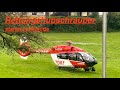 Helikopter der DRF Luftrettung startet in Althütte/Waldenweiler