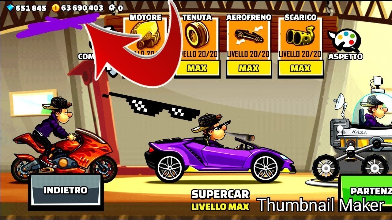 Hill Climb Racing 2 Mod Apk 1.54.3 [Unlimited Money] Chinese Part