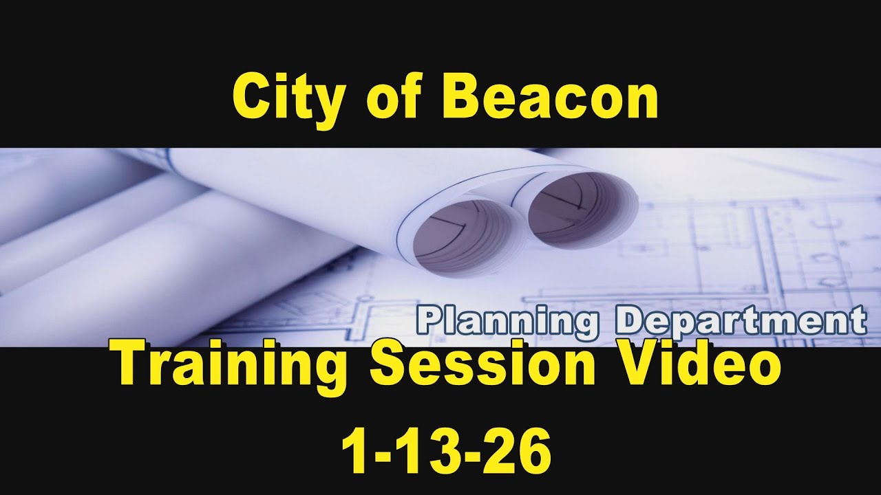 Beacon Planning Training 1 13 26
