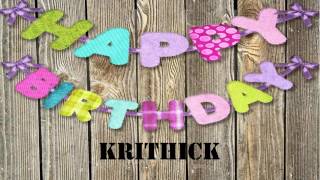 Krithick   Birthday Wishes