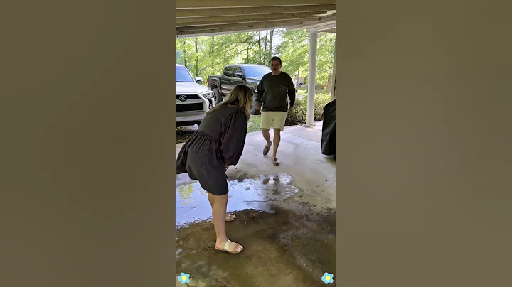 The moment her water broke #pregnancydiaries #waterbreak #comedy #foryou #love #usa