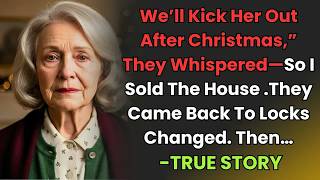 HER TRUE STORY FROM OHIO ❄️💔“We’ll Kick Her Out After Christmas,” They Said—So She Sold it and.