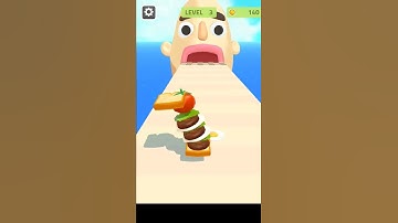 Sandwich Runner Gameplay Walkthrough ( Android , iOS ) #games #shorts #gamesdoesntconsideryourage