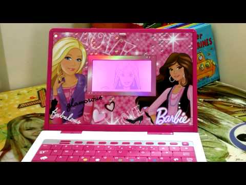 barbie laptop real