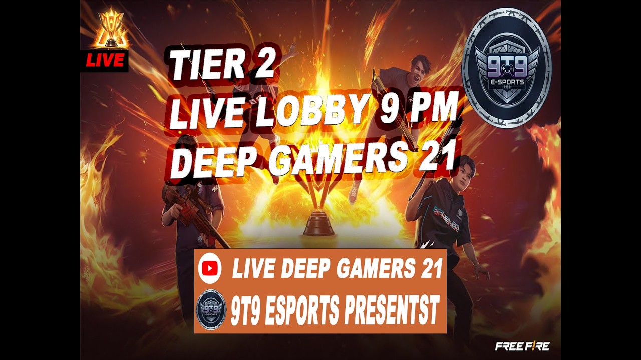 DEEP GAMERS 21 TOURNAMENT CASTING 9T9 ESPORTS PRESENTS - YouTube