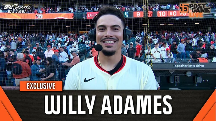 Willy Adames reacts to walk-off hit, Giants’ incredible home opener win | NBC Sports Bay Area