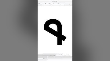q glyph draft FontLab 8 #fontlab8 #fontlab #glyph #type #typeface #typedesign #font #fonts #glyphs