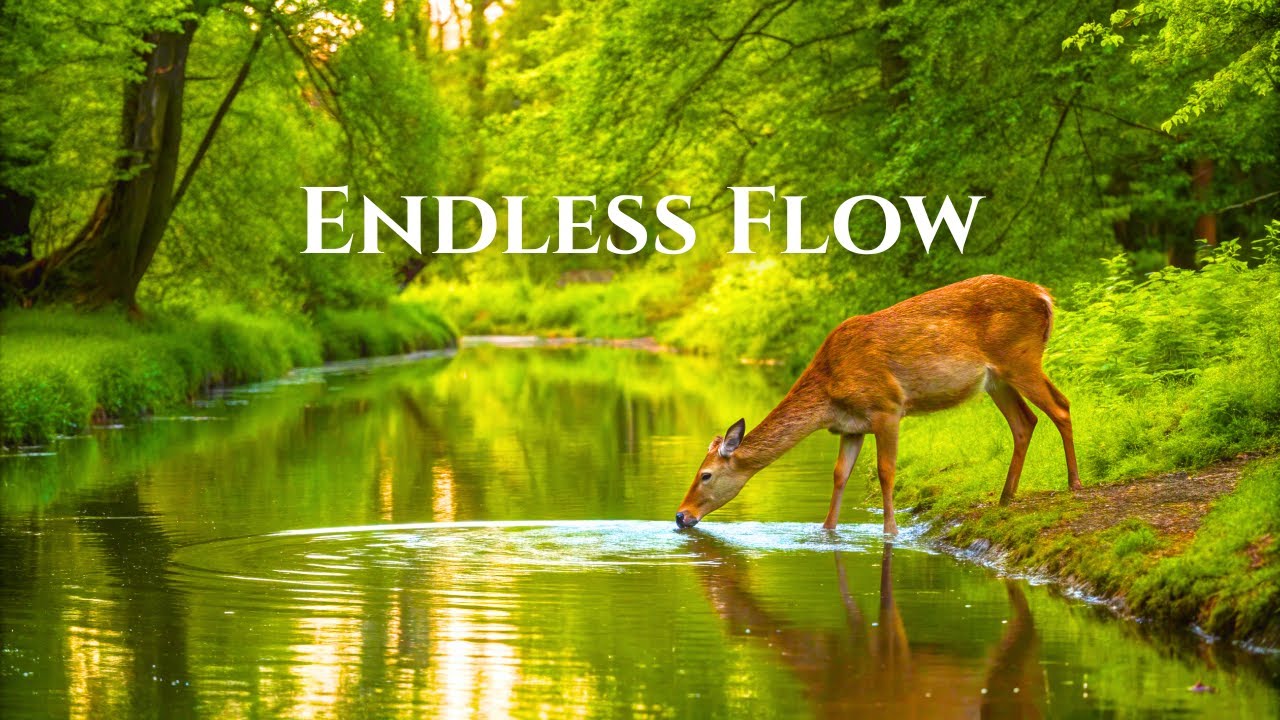 River Flow for Focus and Deep Work | 3 Hours of Pure Nature