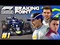 F1 2021 BRAKING POINT Story Part 1: It Begins! FIRST HOUR of Gameplay: Chapter 1 & 2!