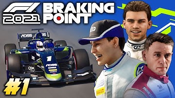F1 2021 BRAKING POINT Story Part 1: It Begins! FIRST HOUR of Gameplay: Chapter 1 & 2!
