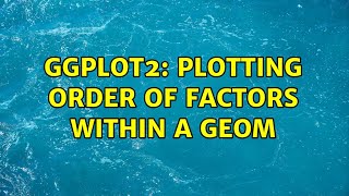 Ggplot2 Plotting Order Of Factors Within A Geom 2 Solutions