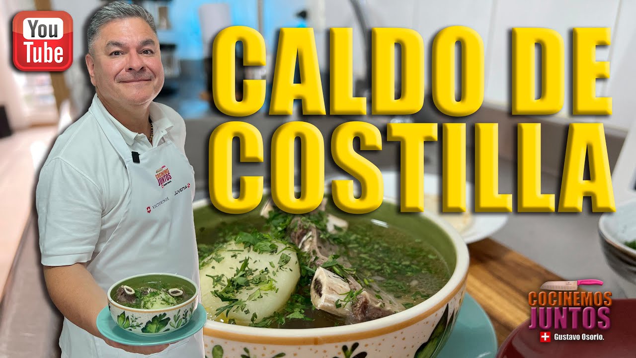 Receta: ¿cómo se prepara un caldo de costilla?