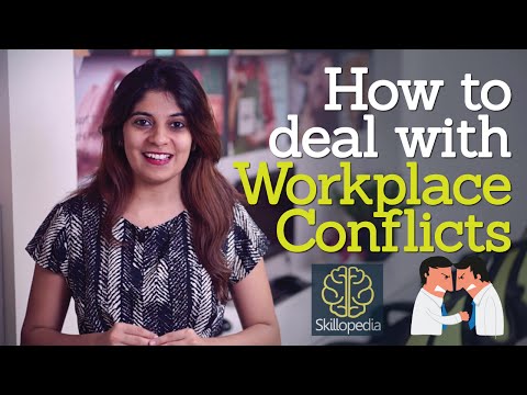 Video: How To Resolve Conflicts At Work