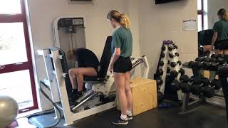 1RM Leg Press protocol