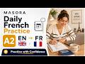 Daily French Conversations in Slow French | A2 French for English Speakers