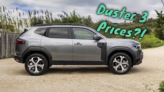 Dacia Duster 3 2024 Journey & Extreme Levels Prices | Features