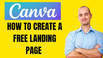 HOW TO CREATE A FREE LANDING PAGE WITH CANVA 2023