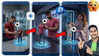 3D Photo & Video Editing Tutorial | Instagram Viral Trend | Google Gemini AI