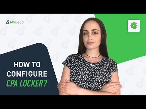 How to configure the CPA Locker? [MyLead Affiliate Network]