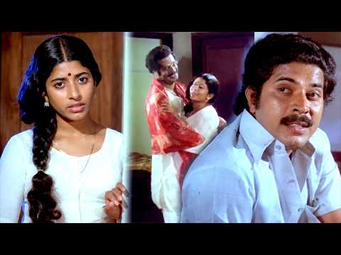 അവനെക്കൊണ്ട് നിന്നെ കെട്ടിച്ചത് എനിക്ക് നിന്നെ അനുഭവിക്കാൻ വേണ്ടിയാണ് !Mammootty |Jalaja | Kattaruvi