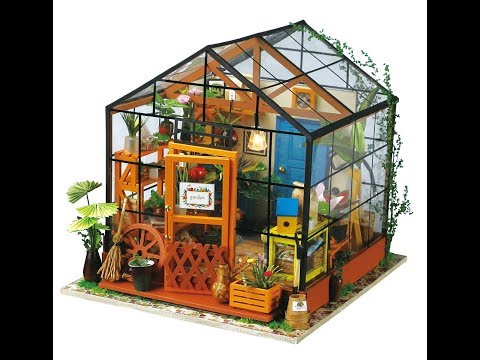 Cathy's Flower House - DIY Miniature House video