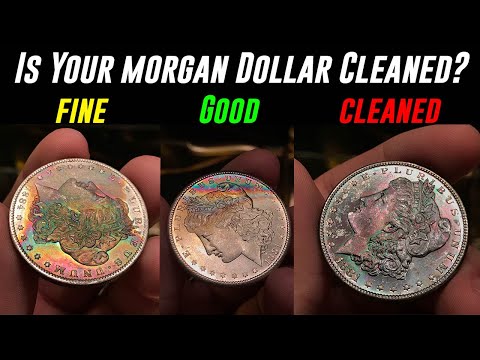 Is Your Morgan Silver Dollar CLEANED?