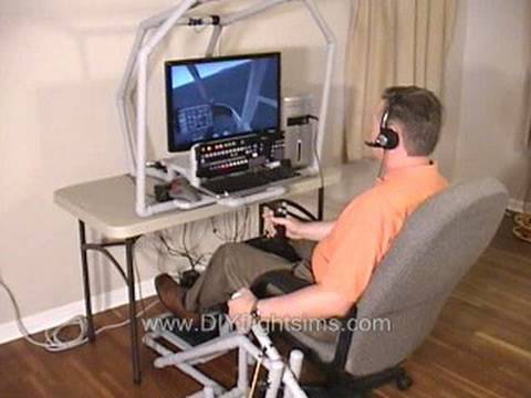 Home Flight Simulator Helicopter Controls