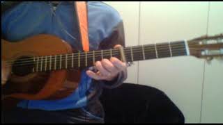 Video thumbnail of "COME  TRASFORMARE  UNA  NORMALE   CHITARRA  IN  UN  UKULELE"