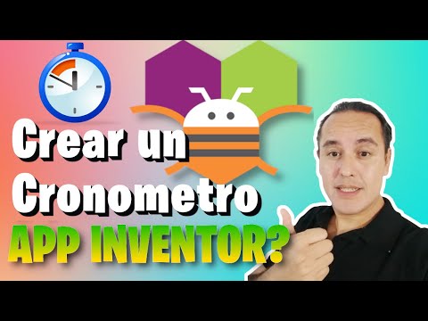 Ejercicio 12.- Crear un Cronometro con el Componente Reloj en Appinventor