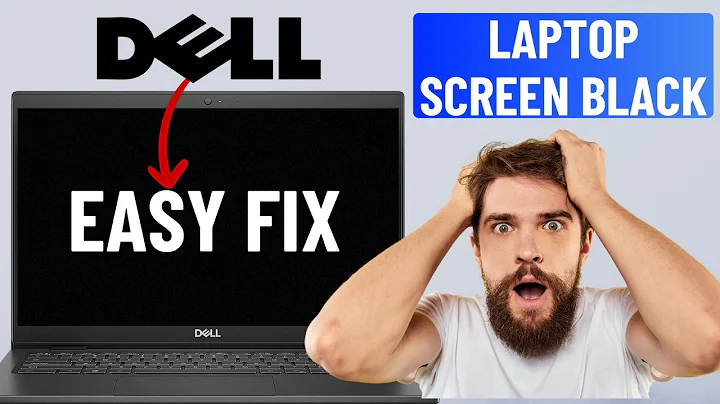 Fix Dell Laptop Black Screen But Turns On (in 1 Minute)