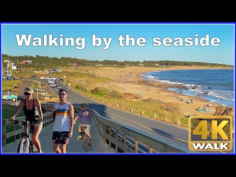 【4K】WALK Punta Colorada Maldonado UY URUGUAY vlog 4k video