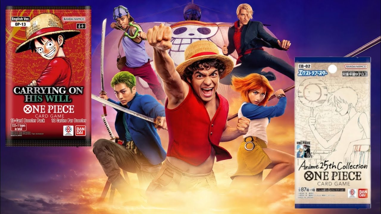 ONE PIECE Carrying on His Will & Anime 25th Anniversary Packs