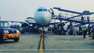 aircraft indigo AirbusA321neo parking