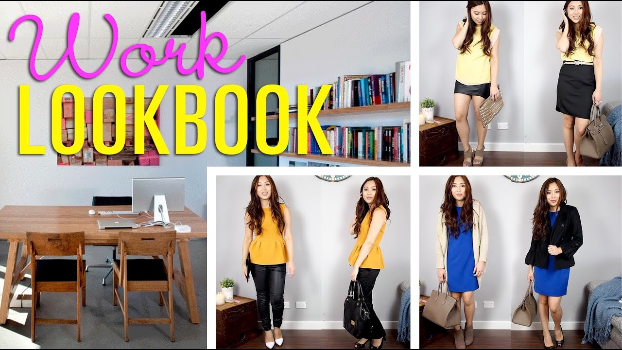 from work to casual outfits lookbook youtube retail work
