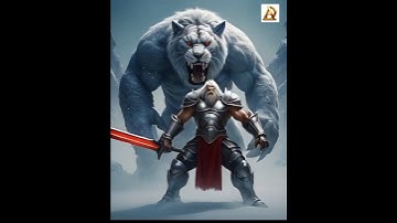 A Muscular Warrior And A Tiger #animation #graphicanimation#aftereffects #ai#digitalart